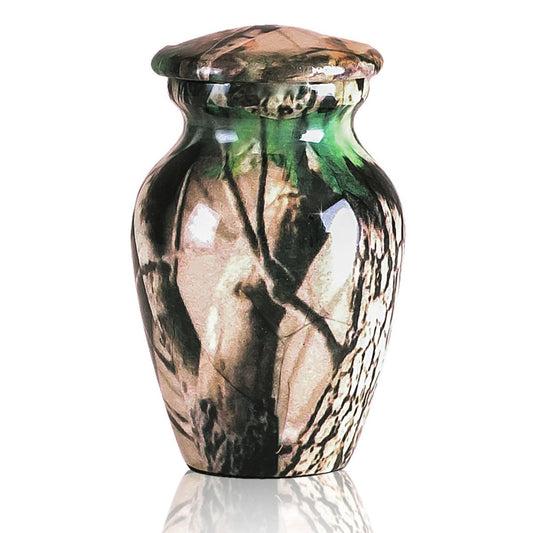 Camouflage Sportsman Brass Keepsake